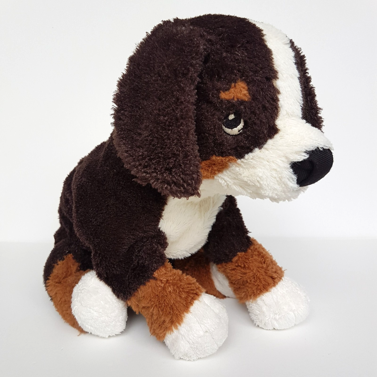 Ikea ST BERNARD DOG Puppy Plush 37cm Stuffed Animal Soft Toy HOPPIG Floppy EUC0