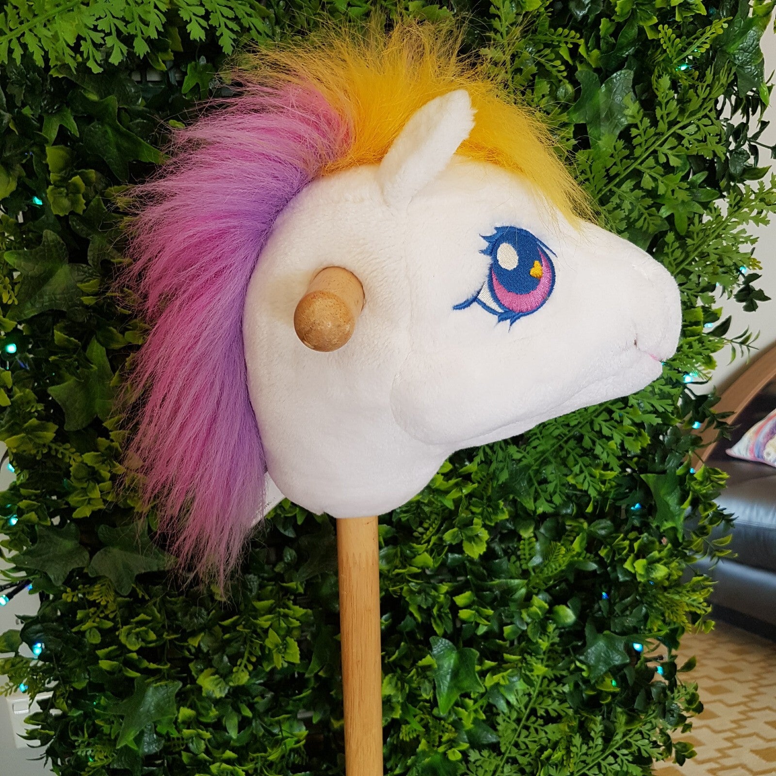 Rare My Little Pony SUNNY DAZE Stick Horse Plush Collector Brushable Soft Toy5