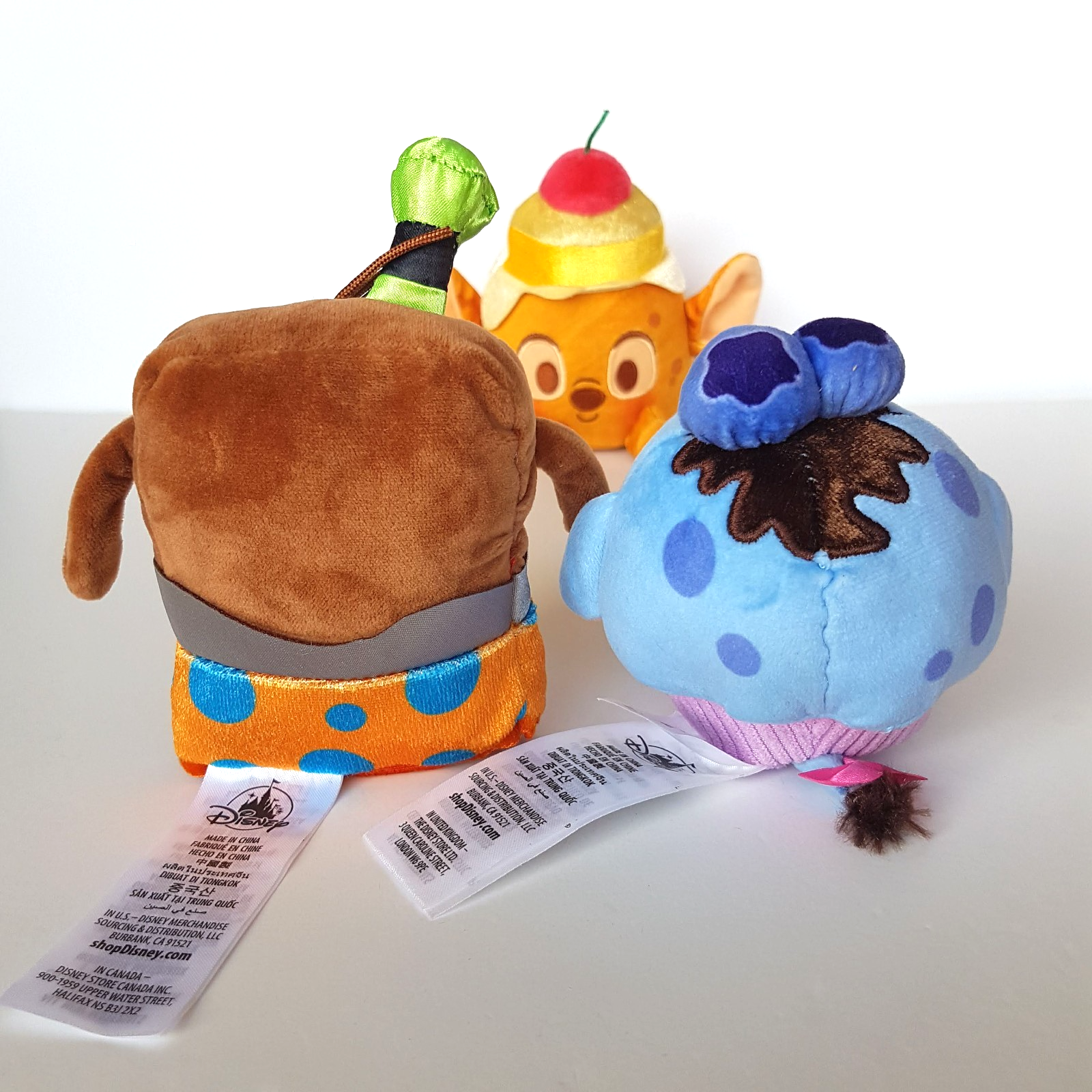 Disney MUNCHLINGS LOT Eeyore Goofy Stitch Scented Plush Soft Toy Stuffed Animal6