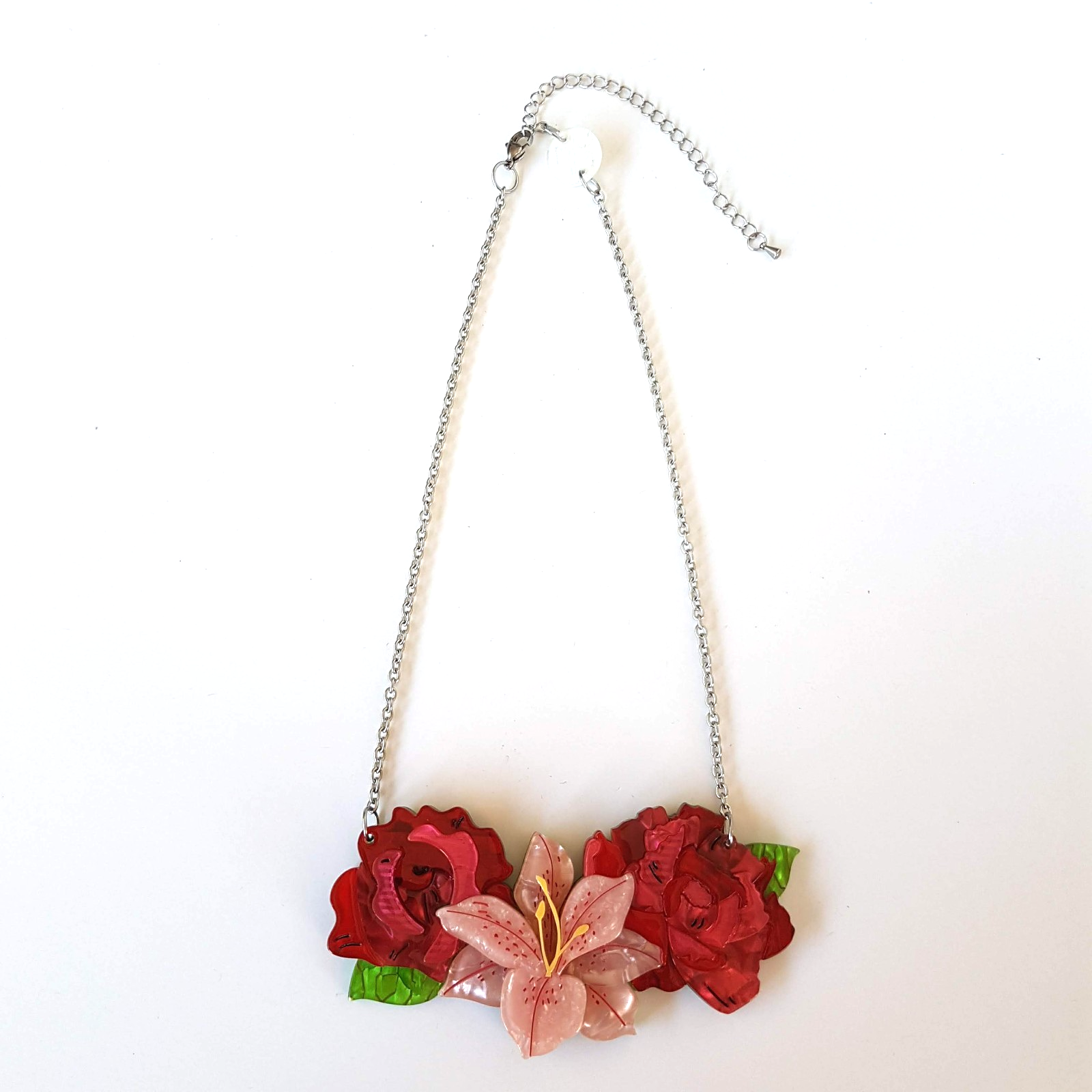 Erstwilder 2019 TICKLED PINK SMALL Necklace Carmen Hui Limited Edition 100 3001