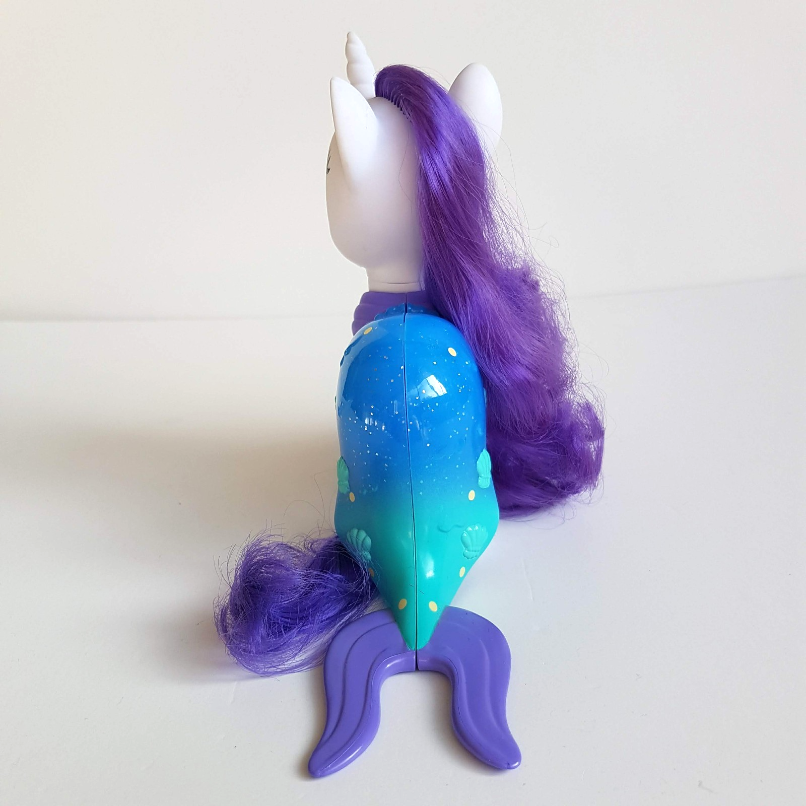 My Little Pony RARITY The Movie Snap On Fashion 16cm Horse Figure Brushable Toy2