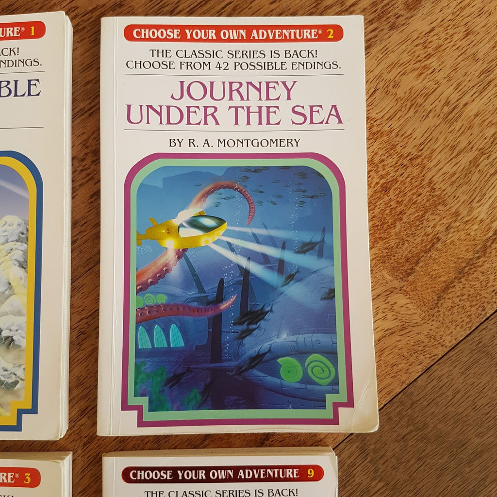 Choose Your Own Adventure BOOK BUNDLE Lot Kids Adventure Books Multiple Endings2
