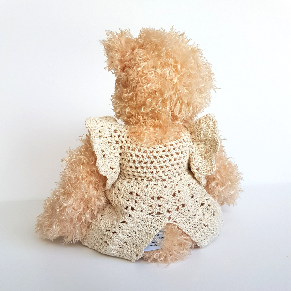 Settler Bears LACE ROSE TEDDY Bear 33cm Plush JOINTED Soft Toy Stuffed Animal4