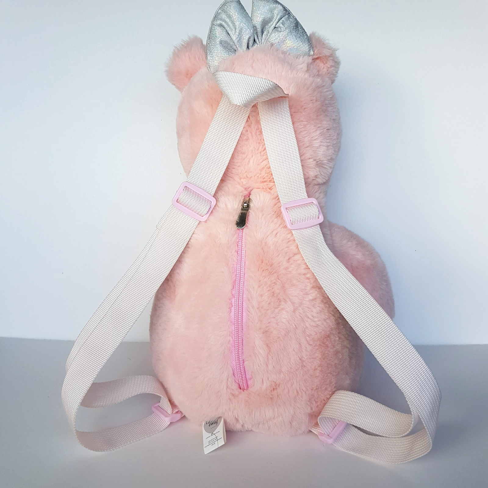 Carried Away HIPPO Plush BACKPACK Kids Bag 37cm Soft Toy School Stuffed Animal6