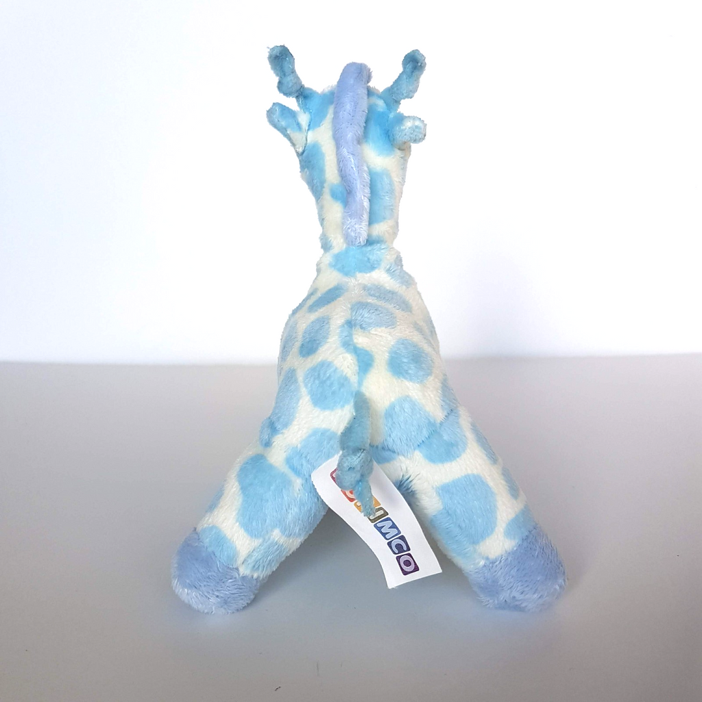 Korimco BLUE GIRAFFE RATTLE Plush Lovey Stuffed Animal Comforter Soft Toy Cute4