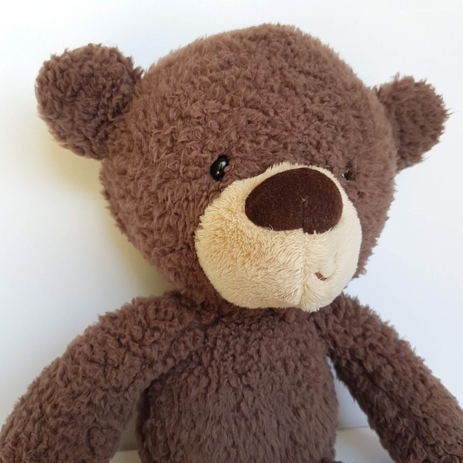 Gund CHOCOLATE FUZZY Teddy Bear Soft Toy Stuffed Animal Cuddly Floppy Brown Cute1