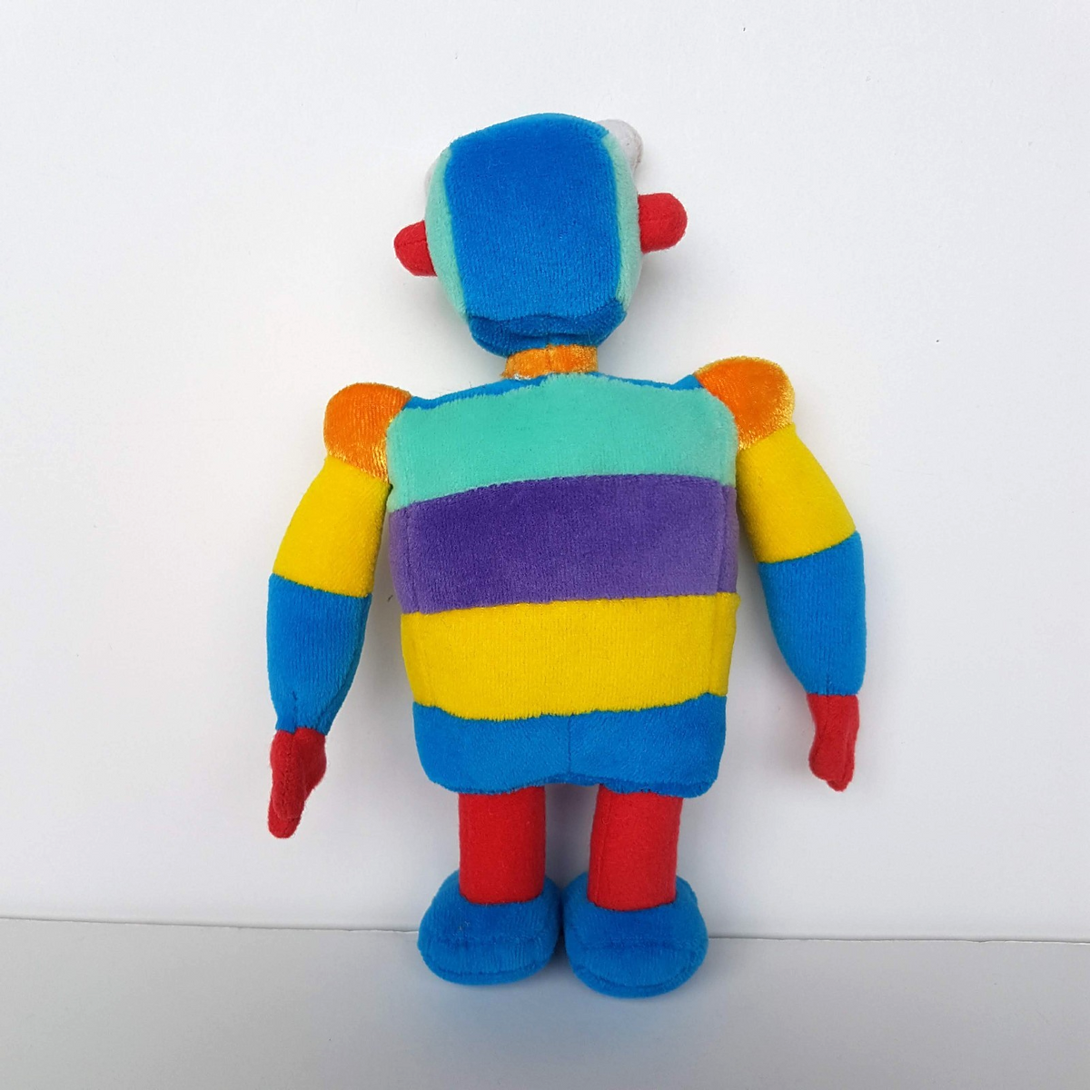 Lego Little Robots STRIPEY ROBOT Plush Velour 20cm Soft Toy Stripe Stuffed Toy5