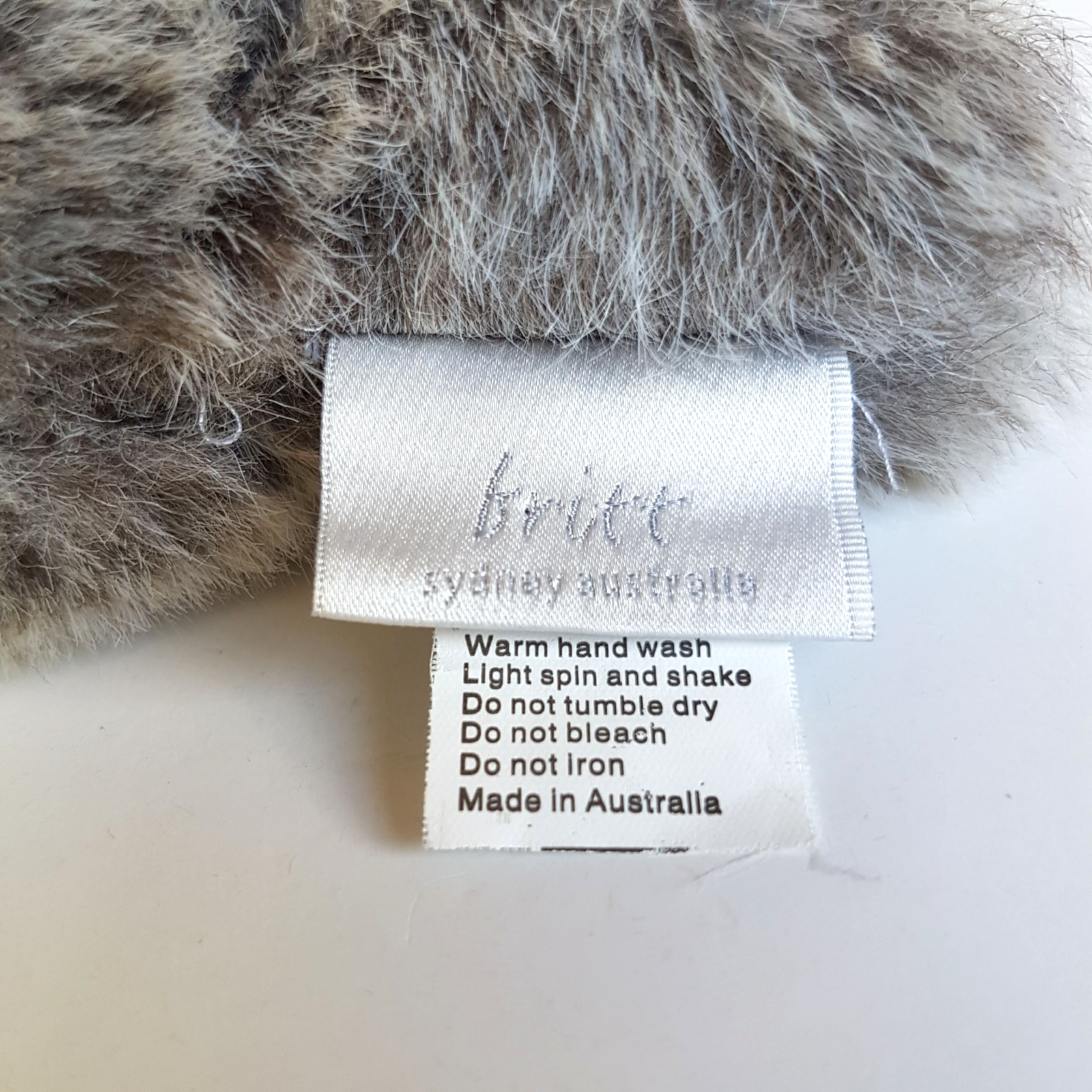 Britt Bears GREY KOALA Lovey Comforter Baby Plush 8" Soft Toy Security Sleep Toy5