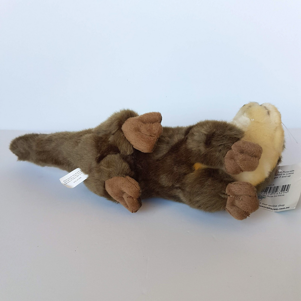 AUSTRALIA ZOO OTTER Plush Toy 32cm Soft Toy Wild Animal Plush Stuffed Animal TAG10