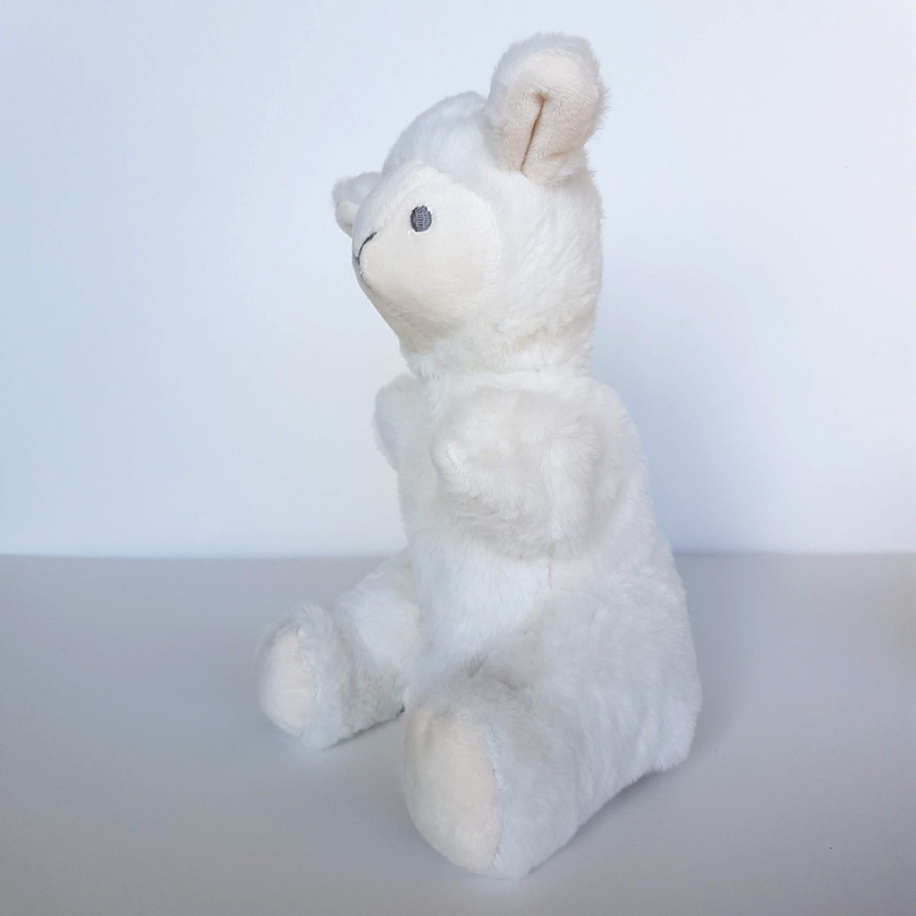 Kaiser LAMB SHEEP HAND PUPPET Plush 23cm Soft Toy Stuffed Animal Cuddly Cute3