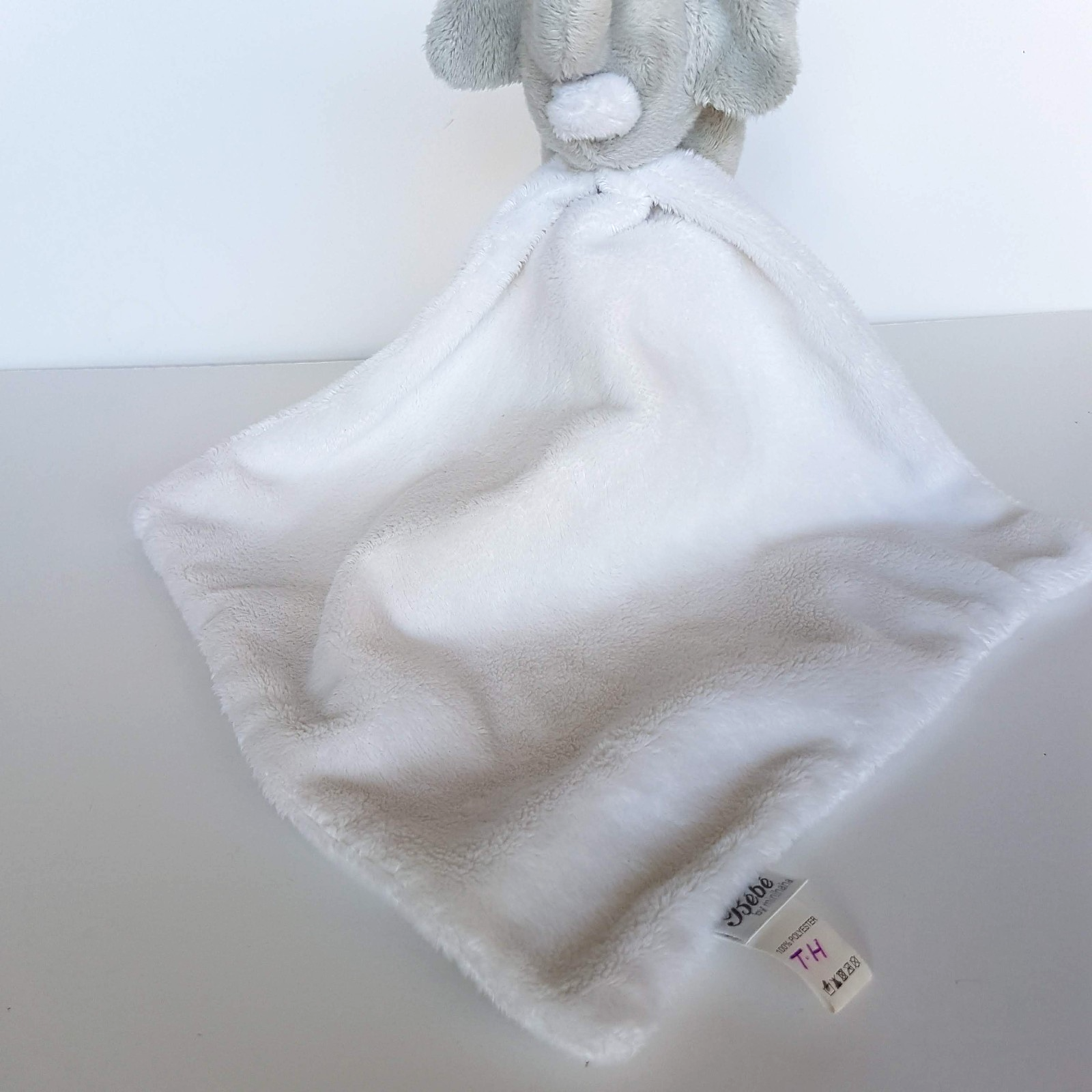 Bebe by Minihaha ELEPHANT Lovey Plush Security Comforter Sleep Blanket Soft Toy3