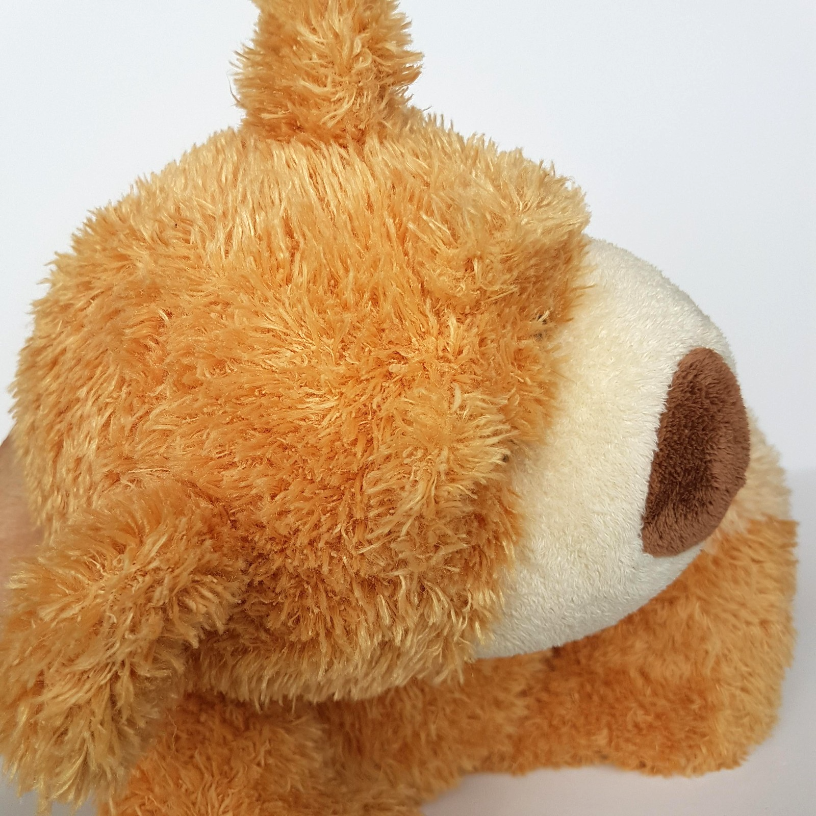 Large Nici ORANGE TEDDY BEAR 52cm Plush Floppy Soft Toy Flower Stuffed Animal10