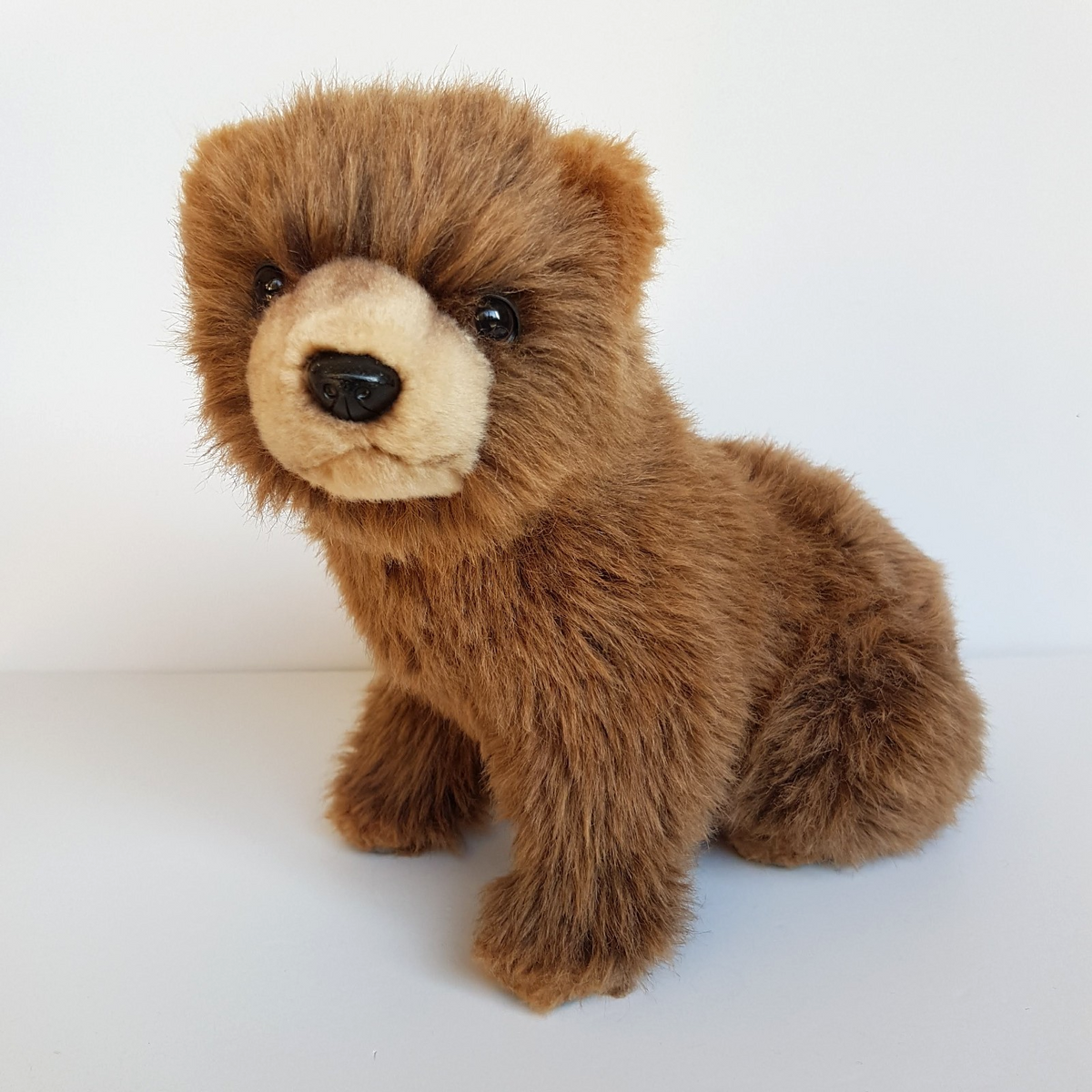 Hansa BROWN BEAR CUB Plush 22cm Realistic Stuffed Animal Soft Toy Cute Cuddly0