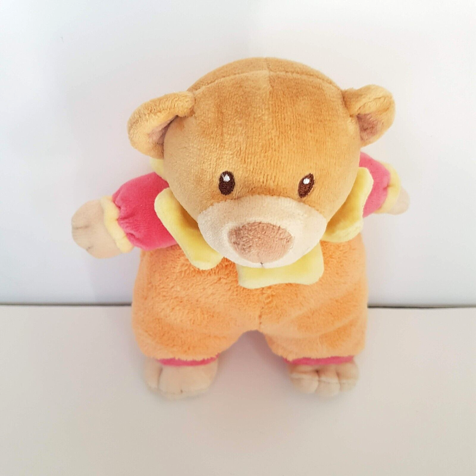 Velour Microfibre BEAR LOVEY Plush Stuffed Animal Comforter Toy Sleep Soft Toy3