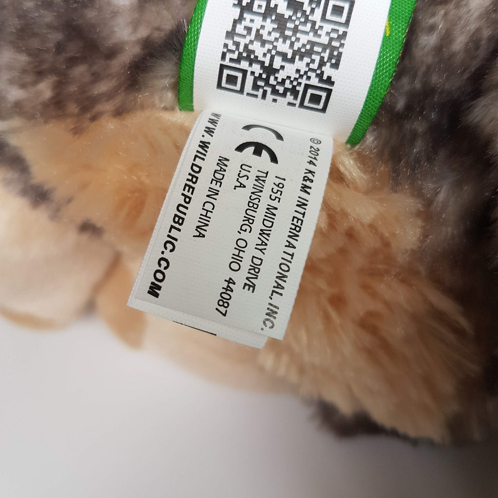 Wild Republic WOLF WILD DOG Plush 27cm Grey Soft Toy Stuffed Animal Wild Cute7