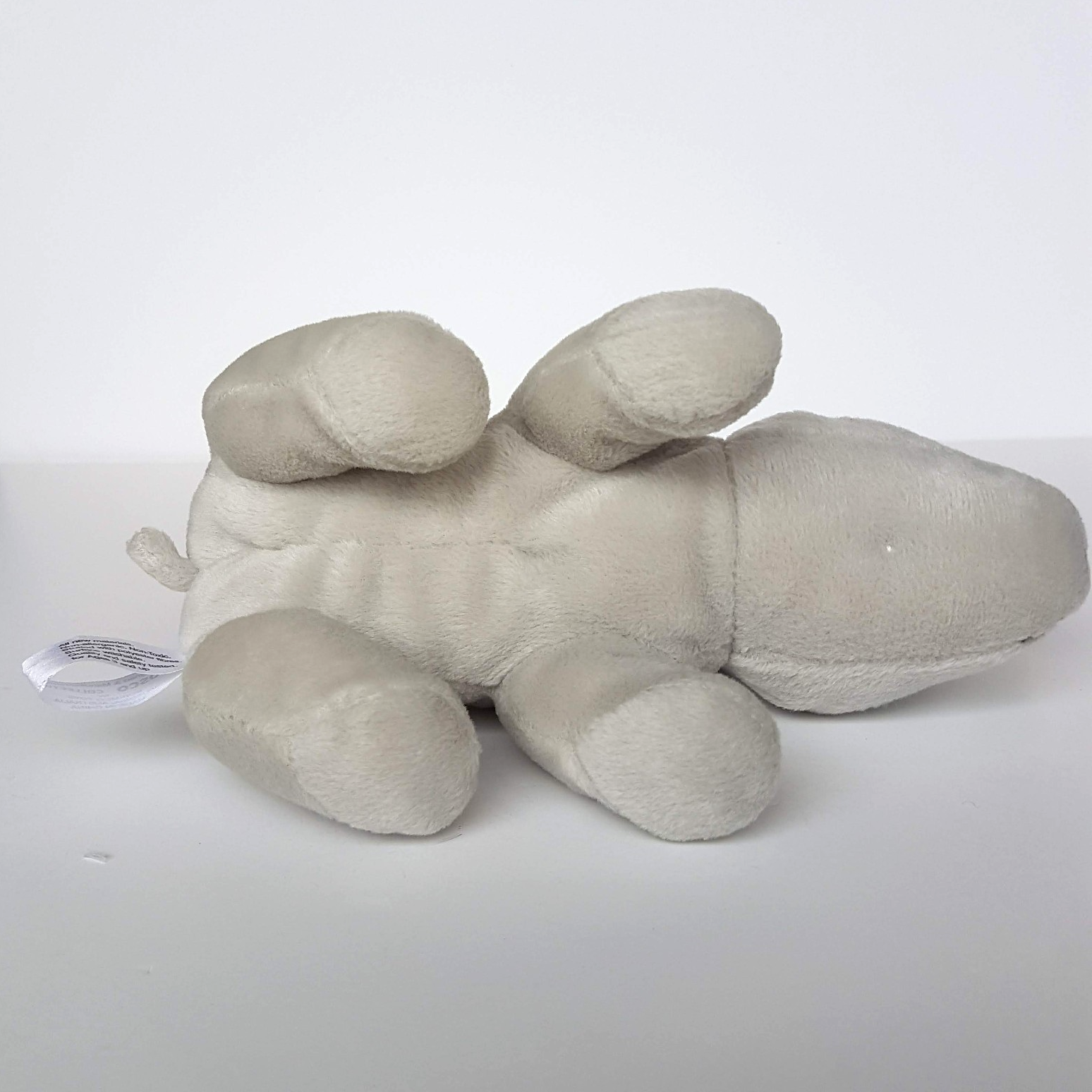 Leosco Korimco GREY RHINO Safari 22cm Plush Soft Toy Stuffed Animal Beanbag Cute8