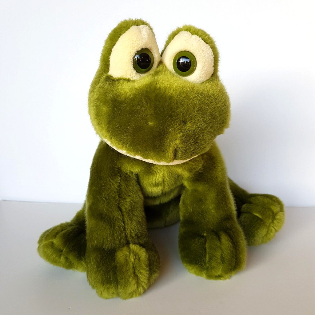 Keel GREEN TREE FROG Plush 25cm Sitting Stuffed Animal Reptile Soft Toy Cuddly3