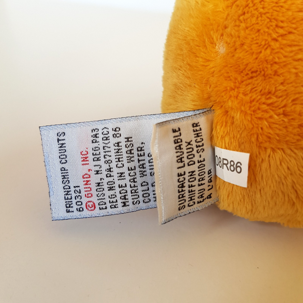 Gund NEWTONS LAW Teddy Bear Plush 27cm Stuffed Animal Soft Toy Friendship Counts7