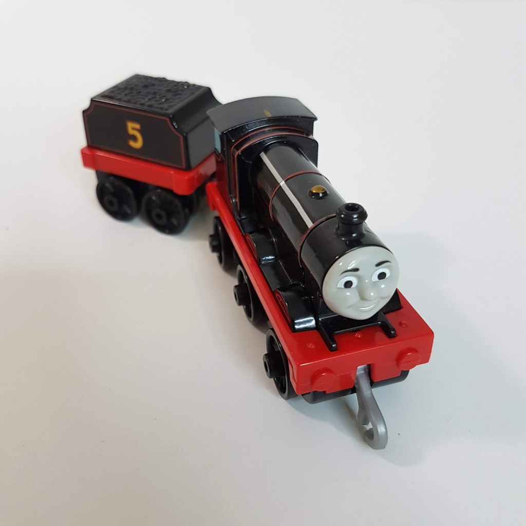 Thomas Die Cast ORIGINS JAMES Train & Tender Steam Loco Toy Gullane 2018 Black4