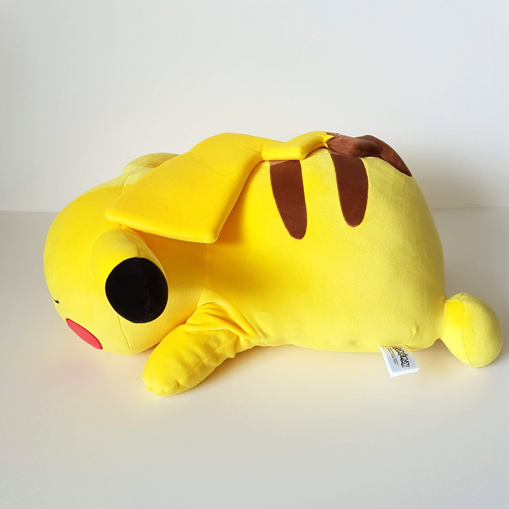 Pokemon SLEEPING PIKACHU Plush 55cm Large Pillow Soft Toy Nintendo Game Freak3