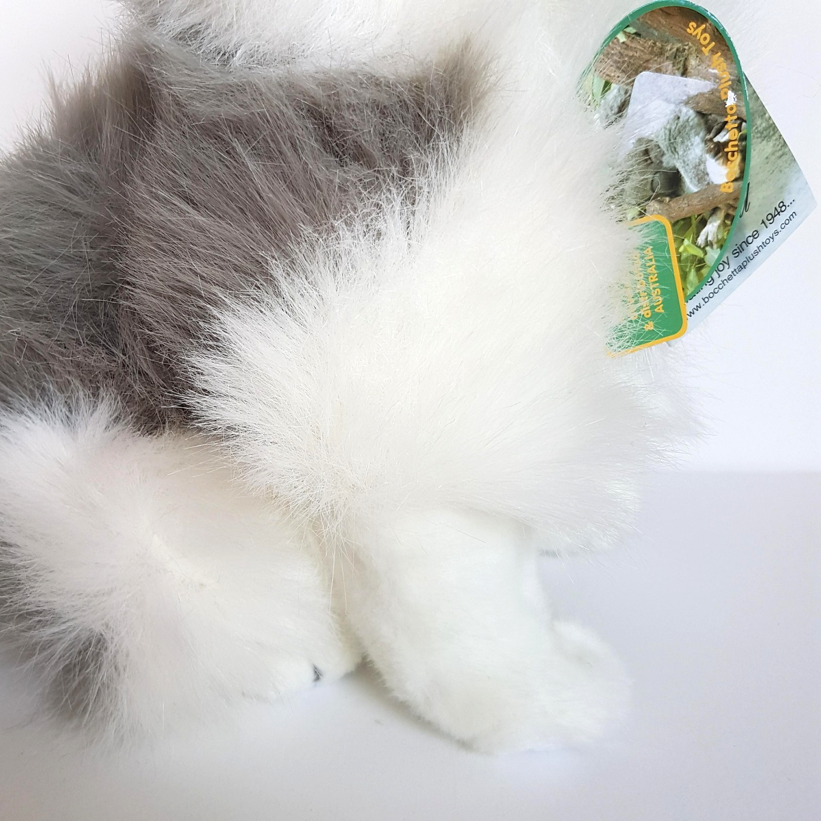 Bocchetta NORWEGIAN GREY CAT Realistic Missy Plush 30cm Stuffed Animal Soft Toy3