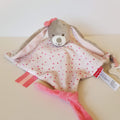 Funny Zoo BUNNY RABBIT LOVEY Rattle Plush Security Blanket Comforter Soft Toy0