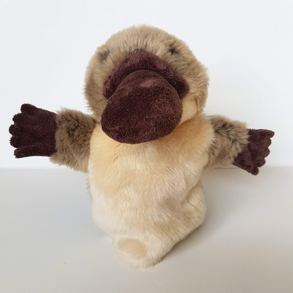 Korimco PLATYPUS HAND PUPPET Plush Stuffed Animal Soft Toy Australian Monotreme1