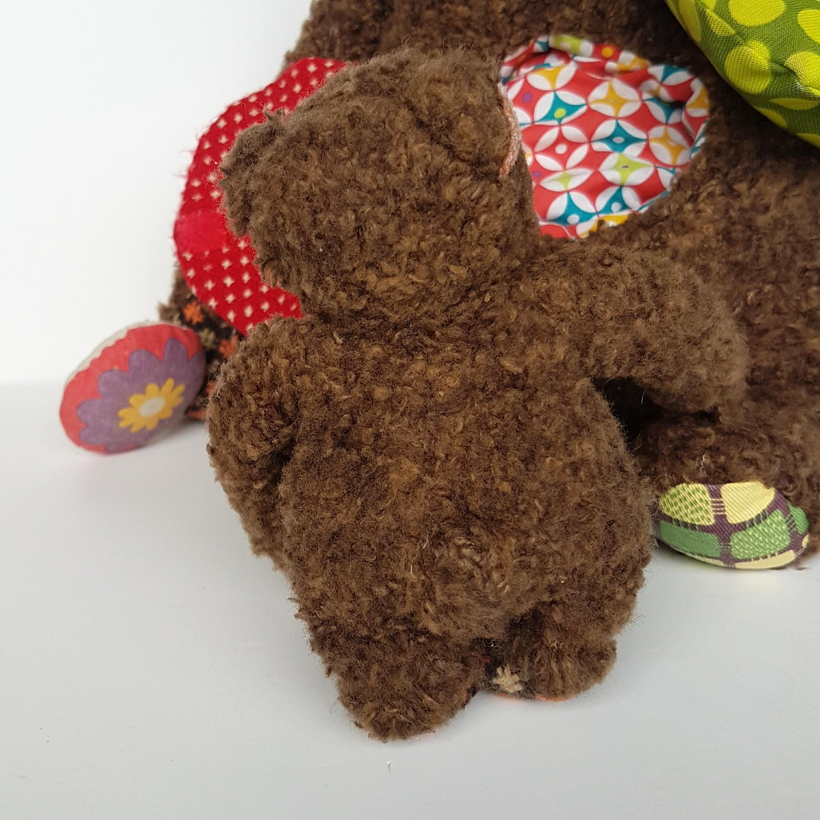 Ebulobo MUM & BABY BEAR Activity 37cm Plush Stuffed Animal Soft Toy Crinkle6