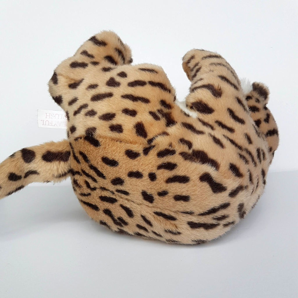 RARE Playful Plush CHEETAH CUB Wild Cat Soft Toy Stuffed Animal Leopard Jaguar10