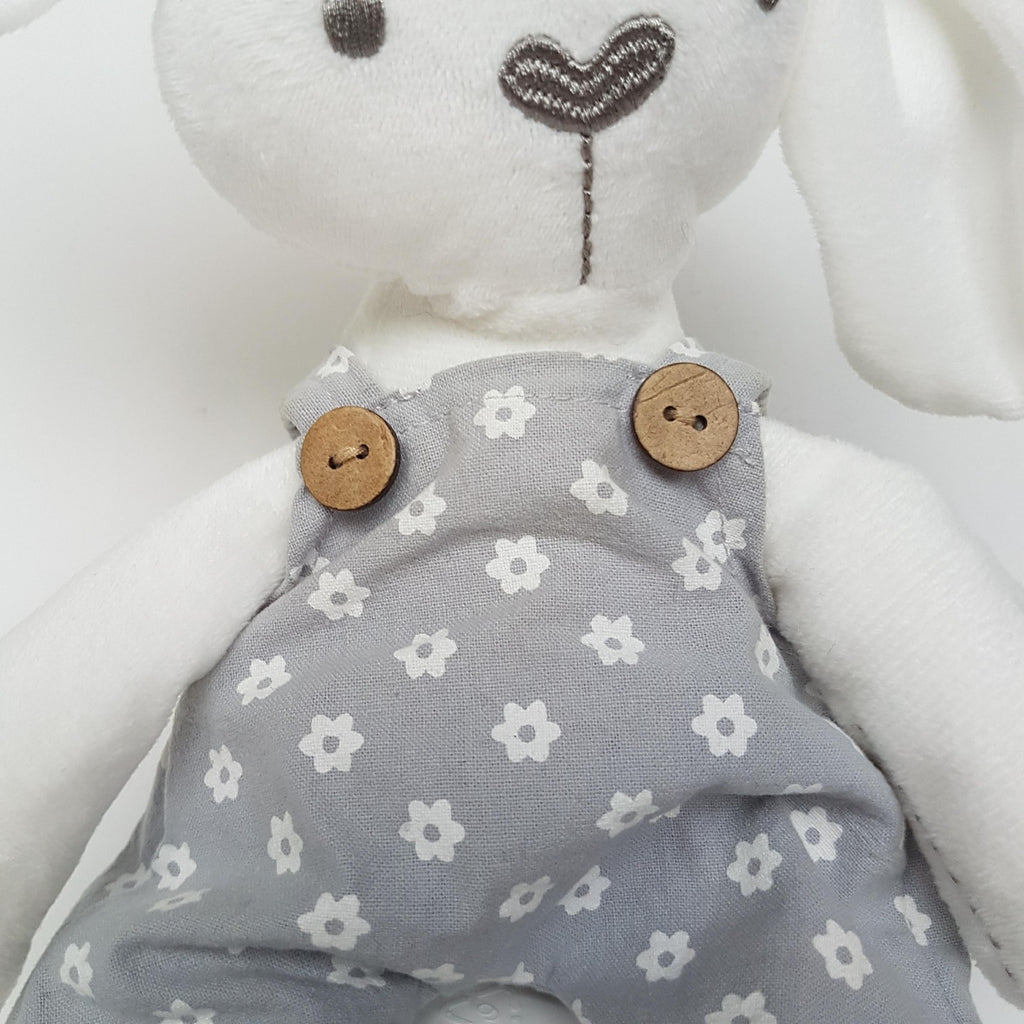 Ollie's Place BUNNY LOVEY Plush Comforter Soft Toy Rabbit Stuffed Animal Clothes5
