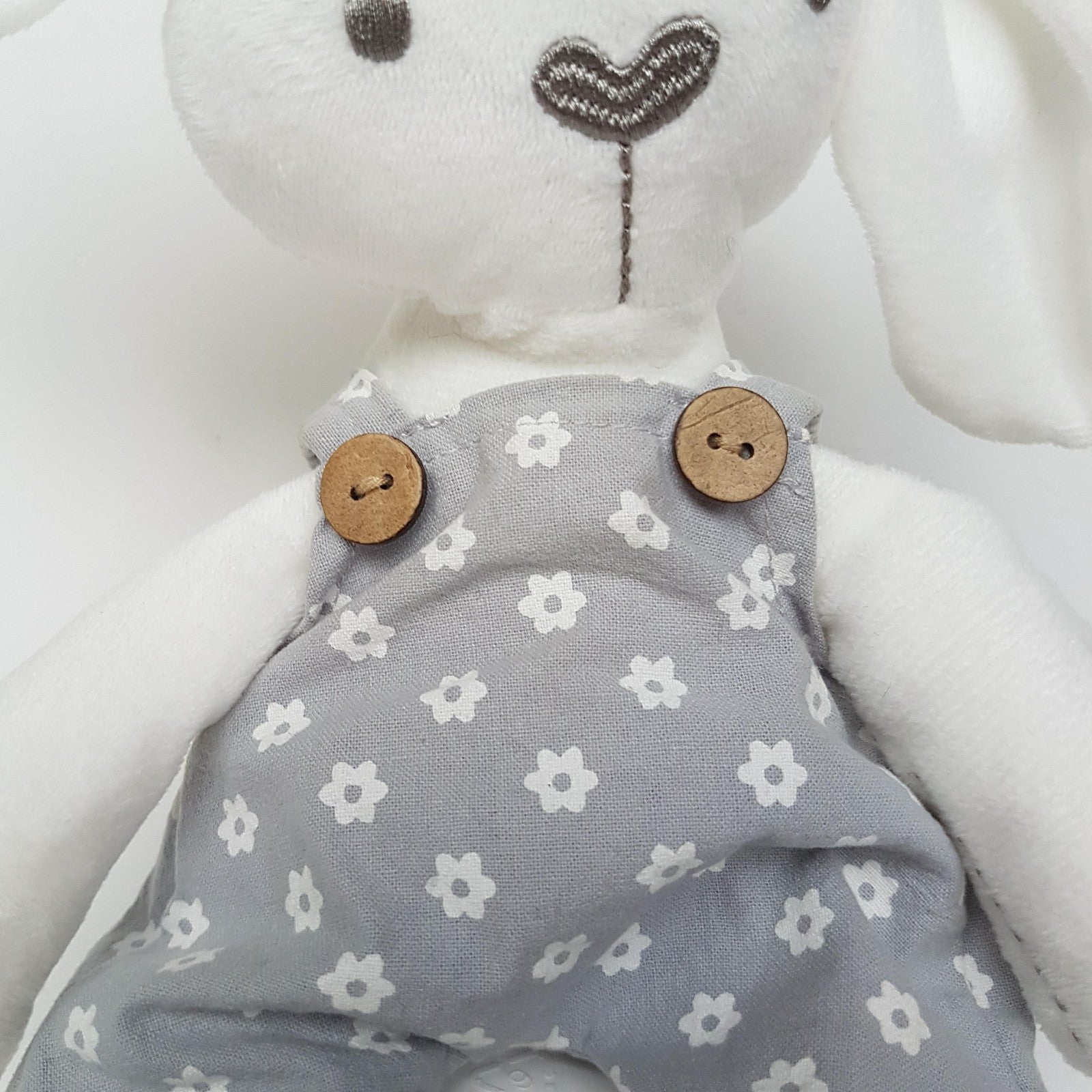 Ollie's Place BUNNY LOVEY Plush Comforter Soft Toy Rabbit Stuffed Animal Clothes5