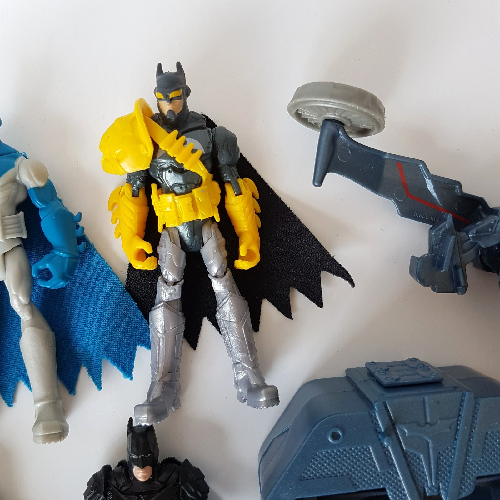 Mattel BATMAN Action Figure LOT Bundle 4" DC Comics Superhero Reptile Lizard EUC2