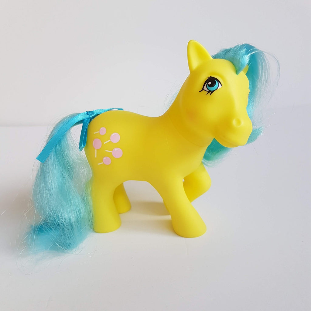 My Little Pony TOOTSIE 2019 35th Anniversary Hasbro Horse Figure Yellow Blue5