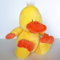 Cute FLOPPY YELLOW DUCK Plush Bird Soft Toy 36cm Farm Stuffed Animal Beanbag Toy0