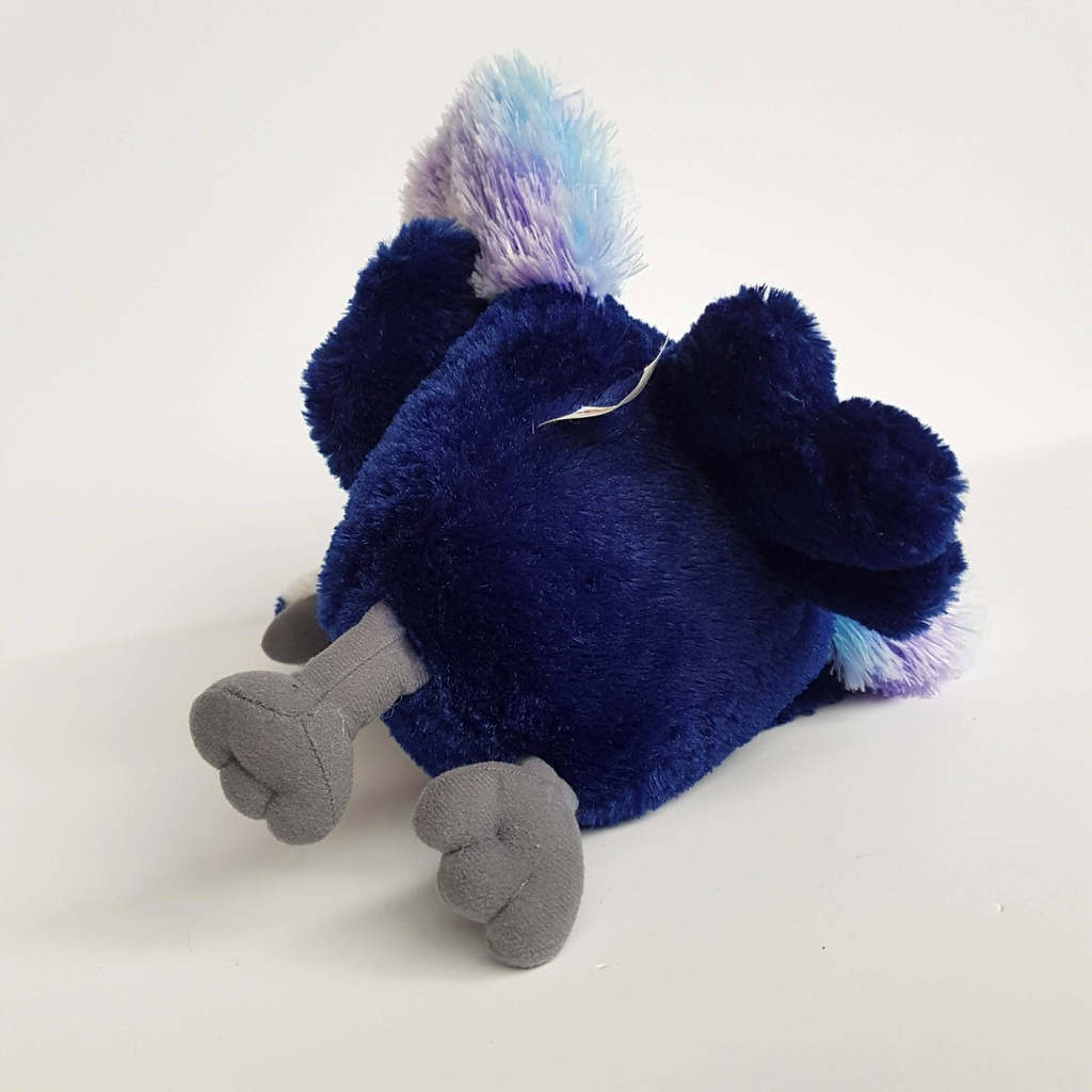 Korimco BLUE PURPLE PEACOCK Bird Plush 29cm Stuffed Animal Soft Toy Lil Friends8