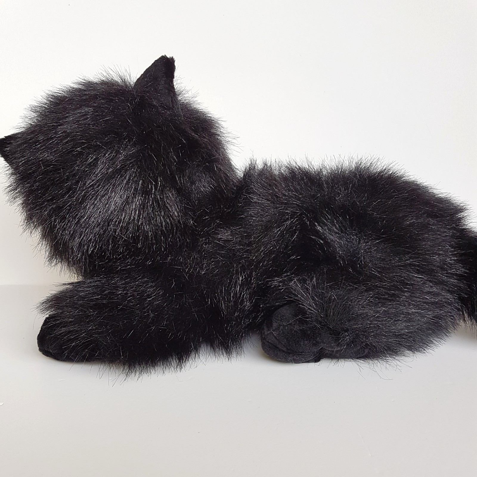 Blue Eye BLACK CAT Plush Soft Toy Stuffed Animal UNBRANDED Cuddly Cute Pet Toy5
