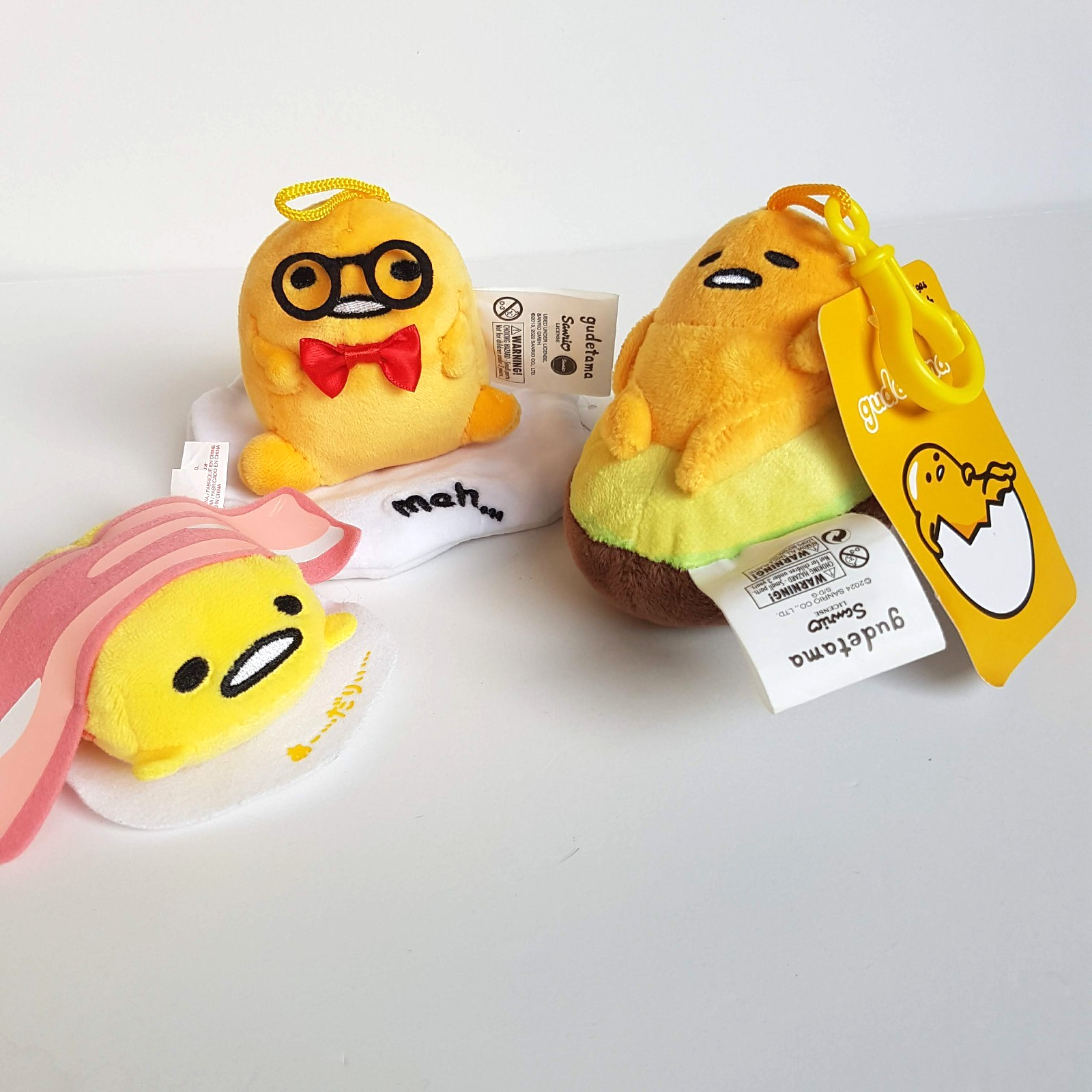 GUDETAMA EGG Plush Small Anime TV Character MEH Soft Toy Stuffed Animal Cute0