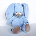 Nattou BLUE BUNNY RABBIT Plush Lovey 33cm Stuffed Animal Baby Soft Toy Pastel0