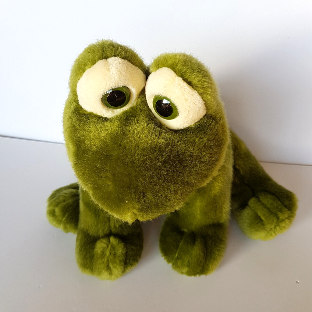 Keel GREEN TREE FROG Plush 25cm Sitting Stuffed Animal Reptile Soft Toy Cuddly5