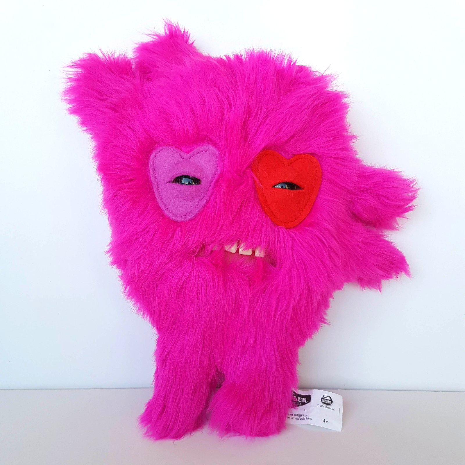 Fuggler CAPTAIN CARDIAC Heart Funny Ugly Monster New Fuggs on the Block Plush0