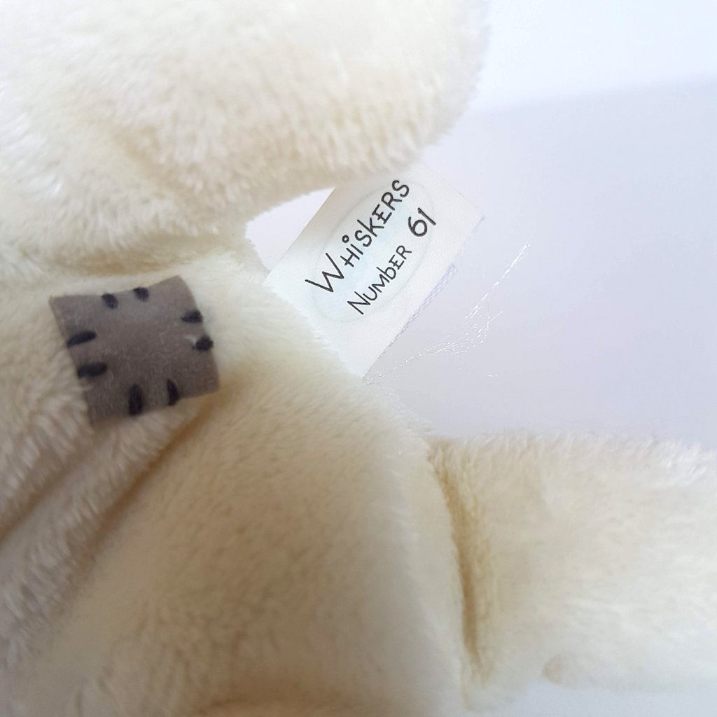 My Blue Nose Friends WHISKERS #61 Seal White Plush 12cm Stuffed Animal Soft Toy7