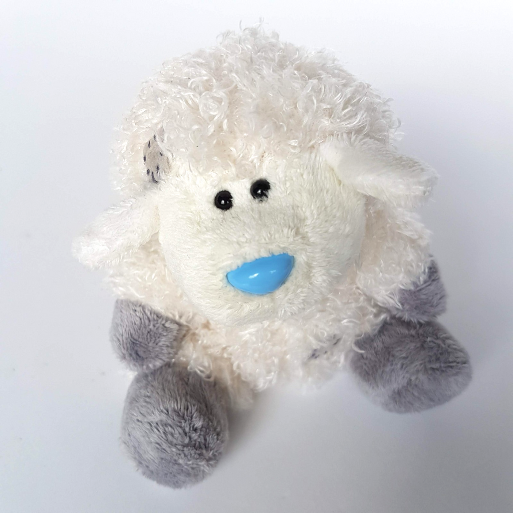 My Blue Nose Friends COTTONSOCKS LAMB #12 Plush 10cm Stuffed Animal Soft Toy1