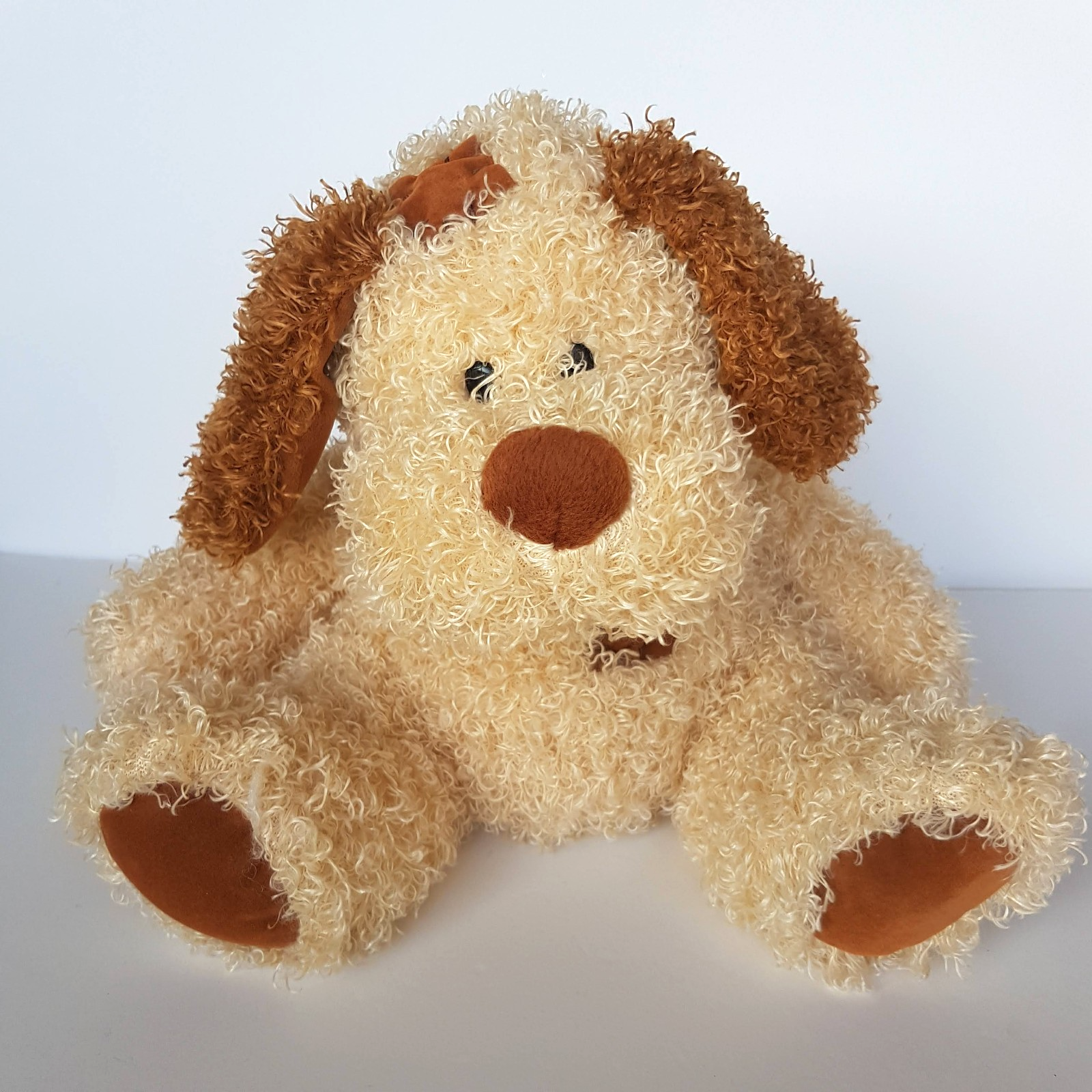 Target PATCH DOG Plush Puppy 24cm Soft Toy Stuffed Animal Scruffy Floppy Dog0