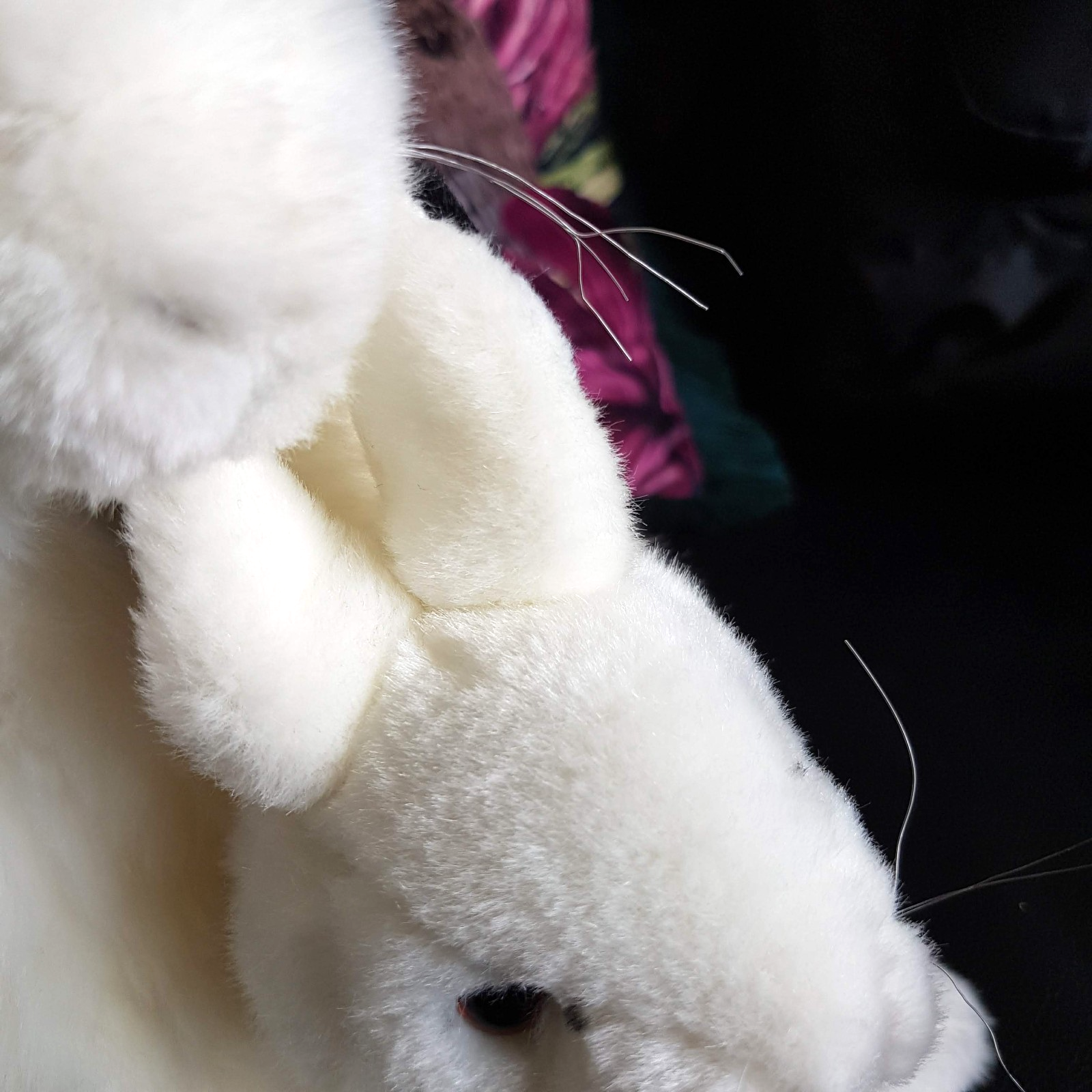 Rare WWF White ARCTIC HARE + BABY Plush Stuffed Animal Soft Toy Collectible HTF5