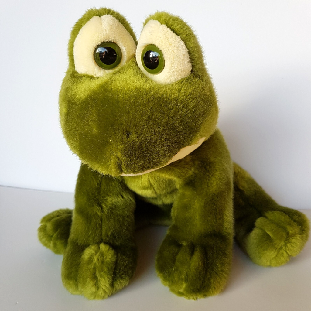 Keel GREEN TREE FROG Plush 25cm Sitting Stuffed Animal Reptile Soft Toy Cuddly4