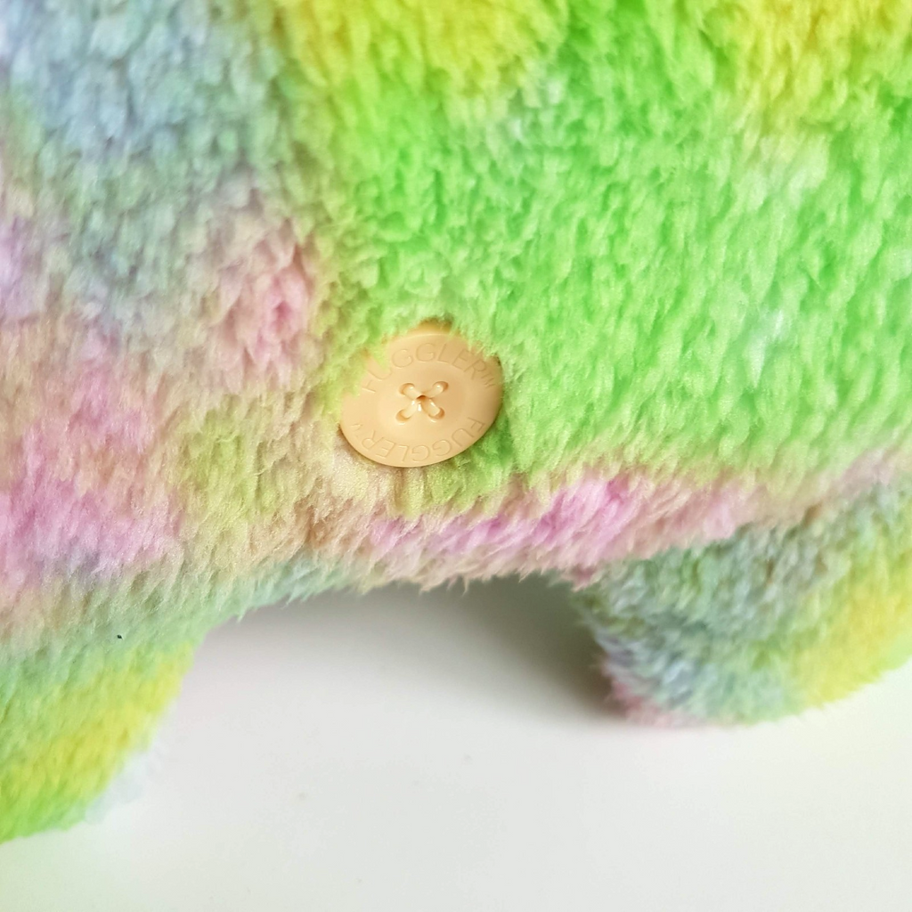 LARGE Fuggler Big Bigg Fugg SCREECH Funny Ugly Monster Soft Toy Tie Die Teeth13