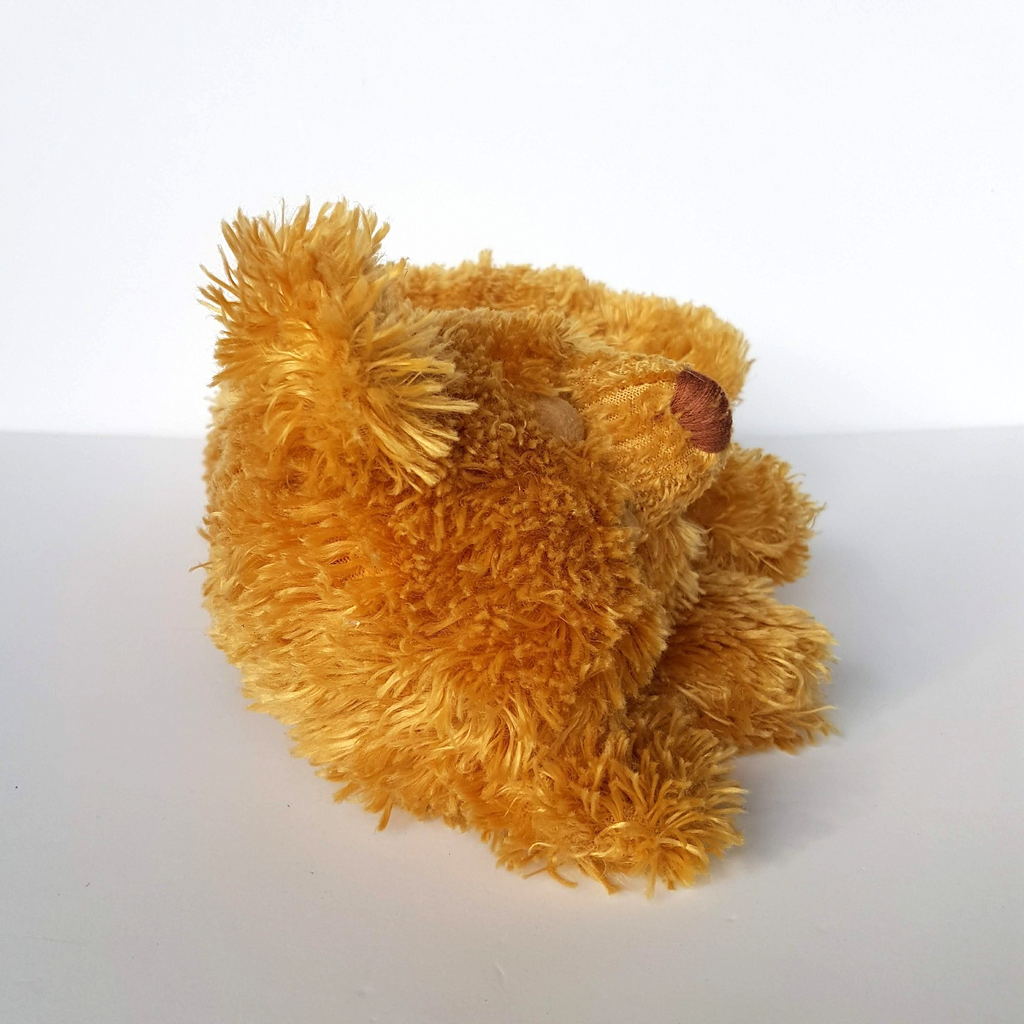 SLEEPY EYE TEDDY Plush Soft Toy 30cm Beanbag Sleeping Stuffed Animal Cuddly Cute7
