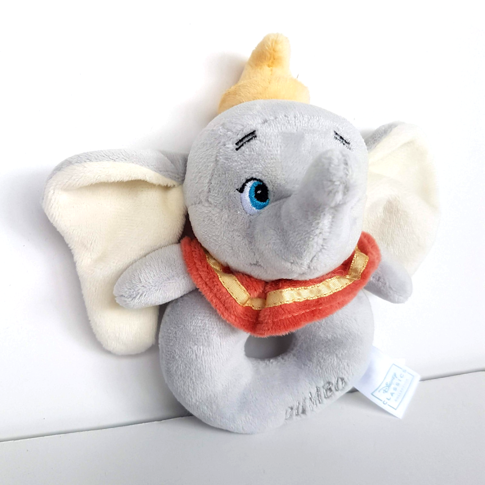 Disney Baby DUMBO Plush Rattle 15cm Elephant Comforter Activity Toy Soft Toy2