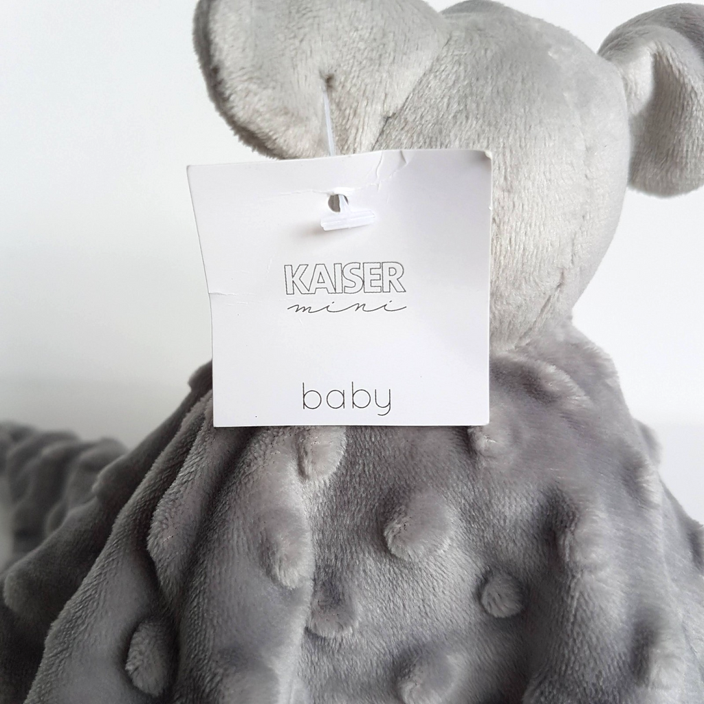 Kaiser Baby GREY ELEPHANT Lovey Plush Security Blanket Comforter Sleep Soft Toy6
