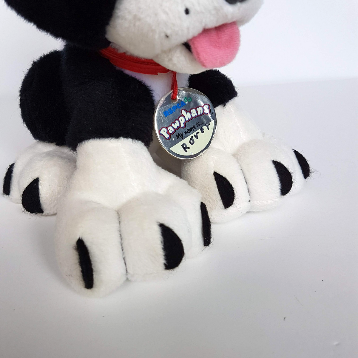 PAWPHANS Border Collie DOG Puppy Plush 24cm Soft Toy Stuffed Animal Black White12